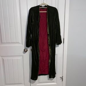 Adorable hunter green cloak style “ cardigan”…